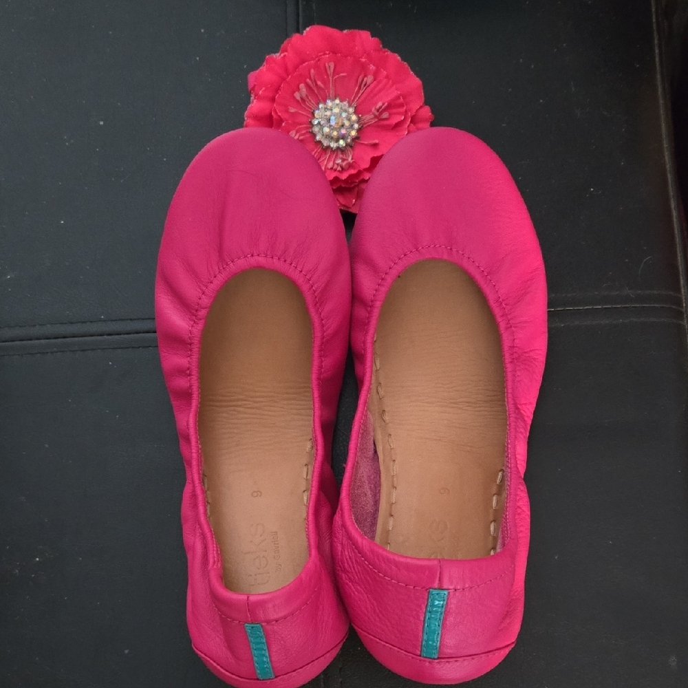 Tieks Pink Ballet Flats